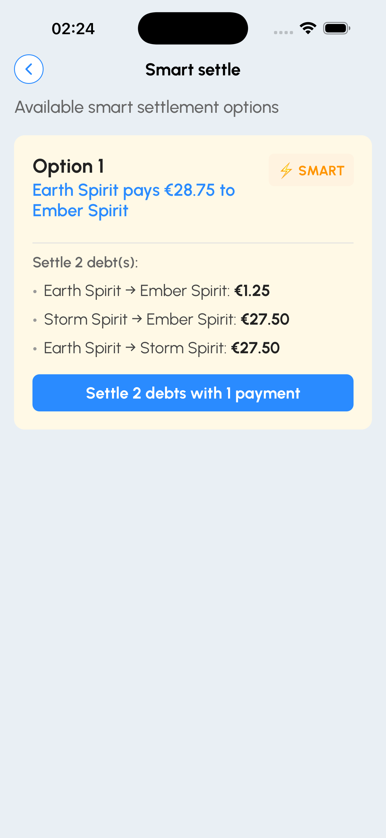 Smart Settle